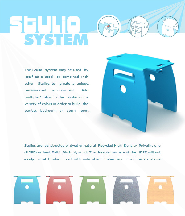 stulio stackable stools