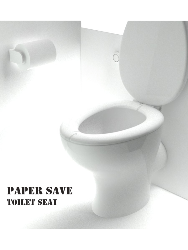 paper save toilet seat