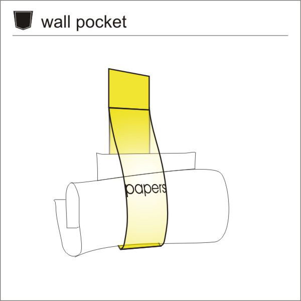 pocket on the wall