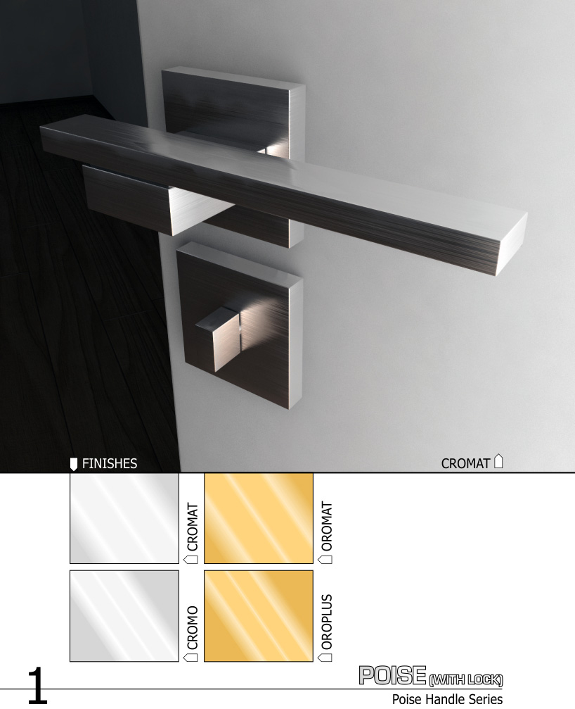 poise handle series | poise (with lock)