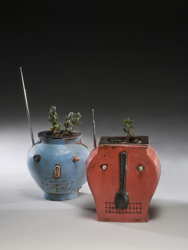 radio flowerpot