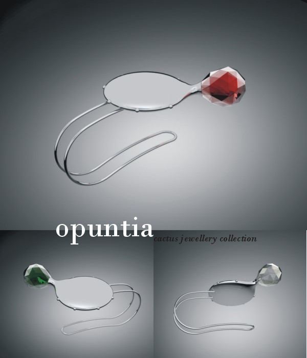 opuntia cactus jewellery collection