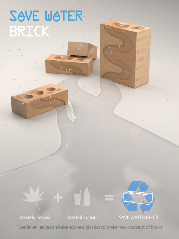 SAVE WATER BRICK