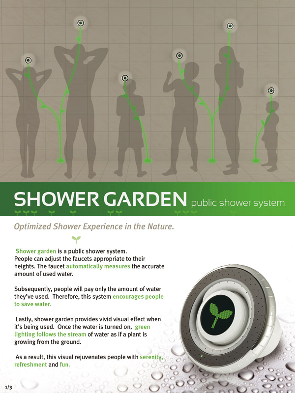 shower garden