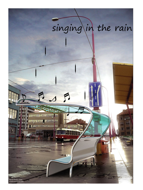 singing in the rain