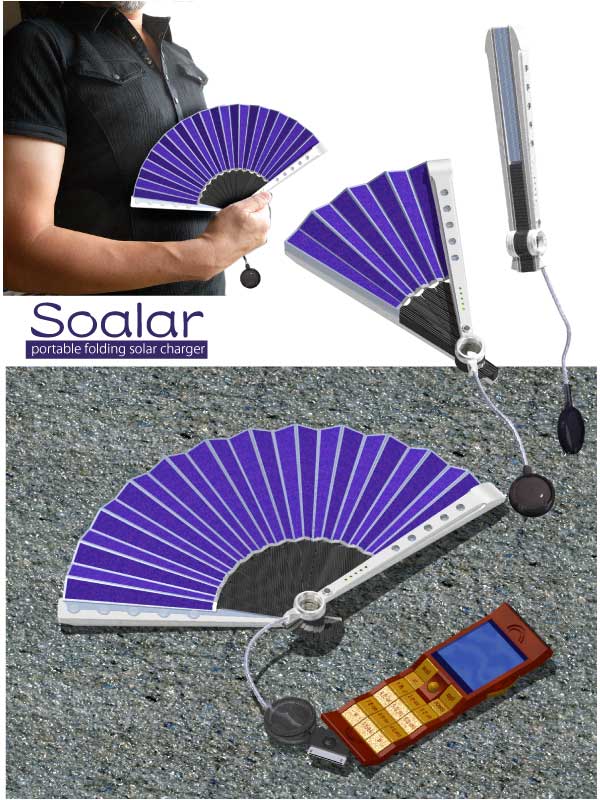 Portable folding solar charger Soalar