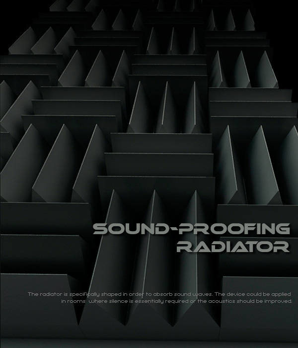 sound proofing  radiator