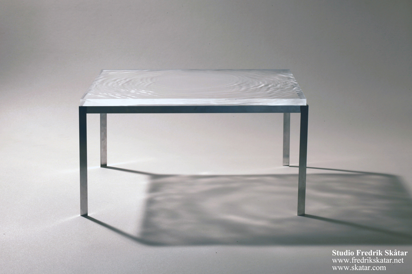 Wave table 02 by Studio Fredrik Skåtar