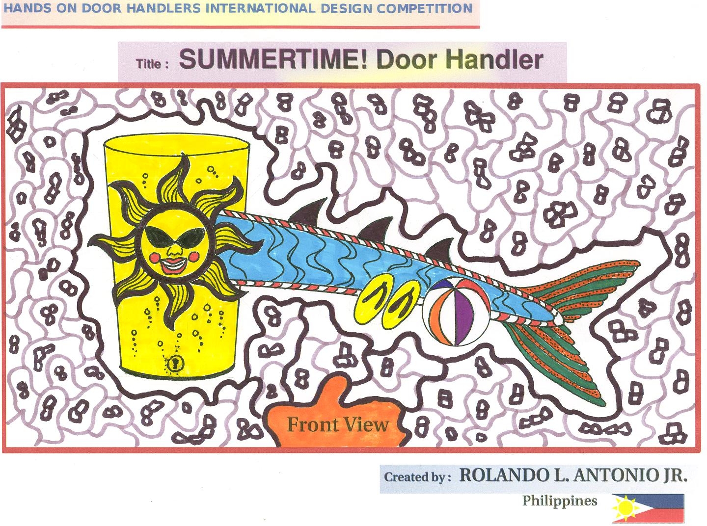 summertime! door handler