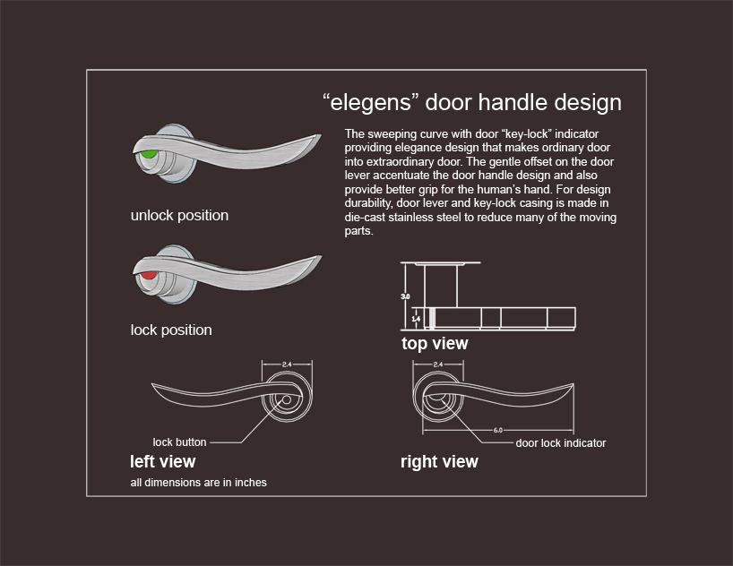 Elegens Door Handle