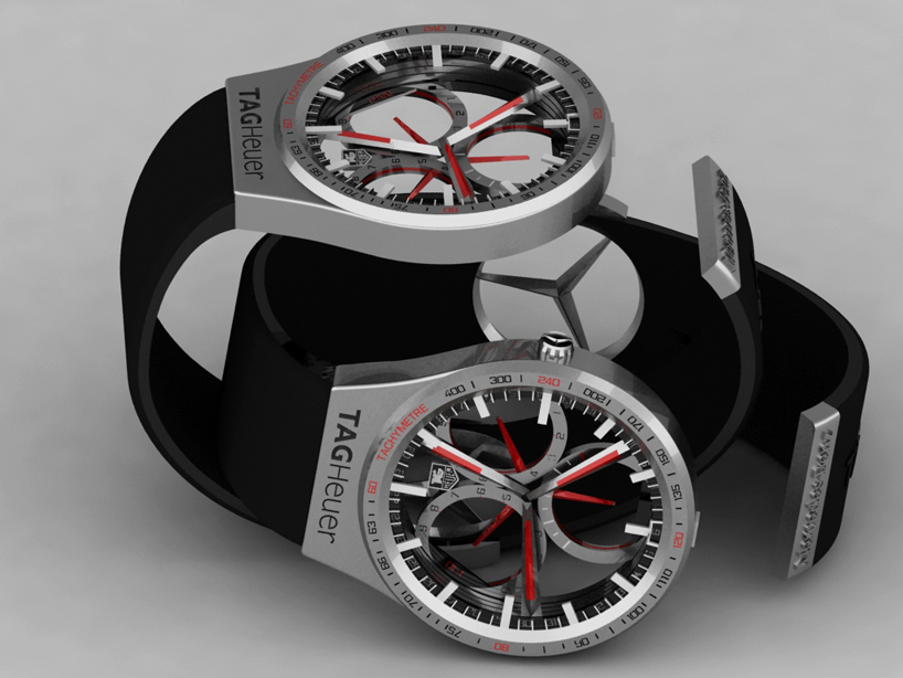 TAG Heuer Formula 1 watch by Peter Vardai | designboom.com