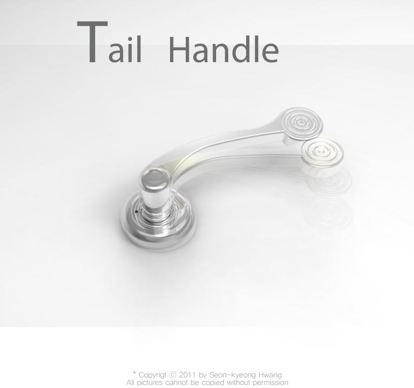 Tail doorhandle