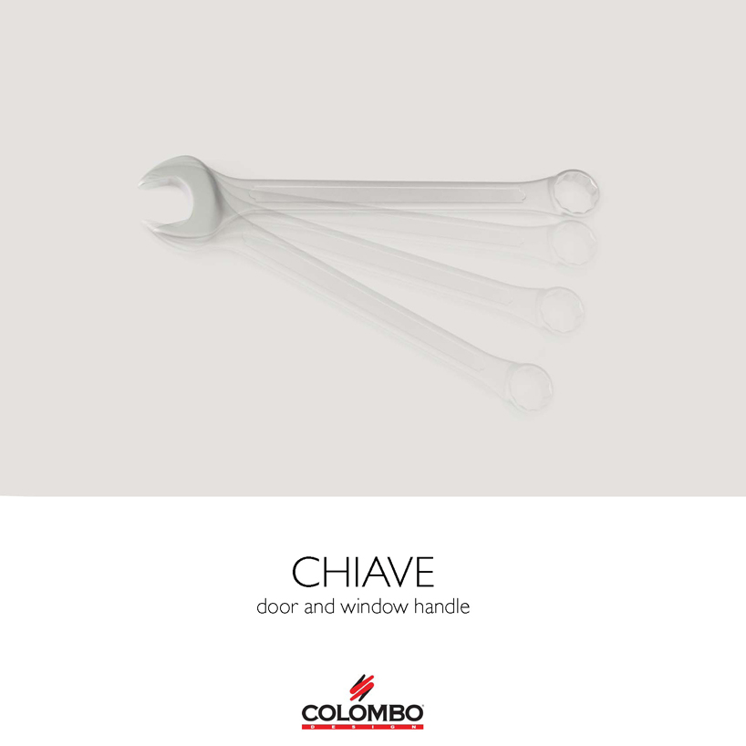 CHIAVE door and window handle