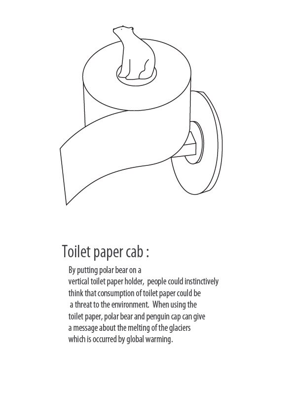 toilet paper cab