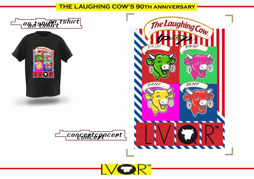 The Laughing Cow in POP  ArT
