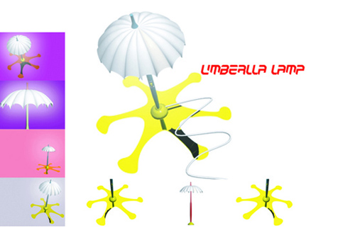 Umberlla lamp