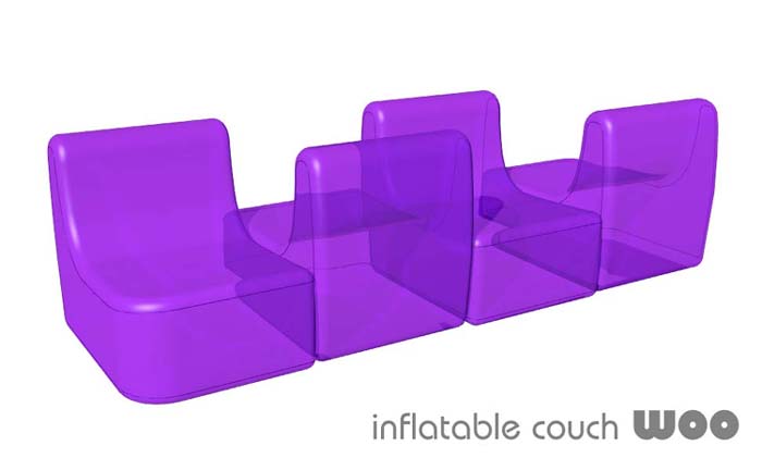 inflatable couch woo