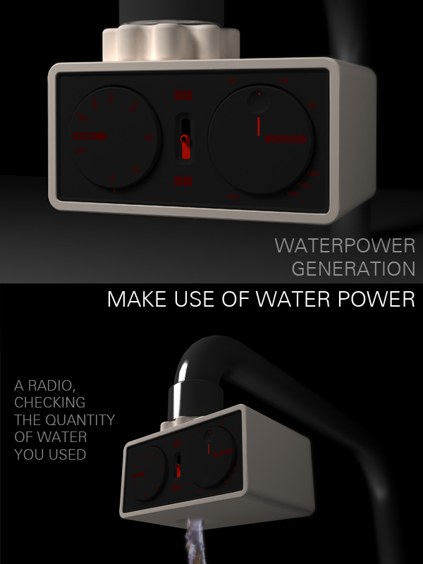 make use of water power