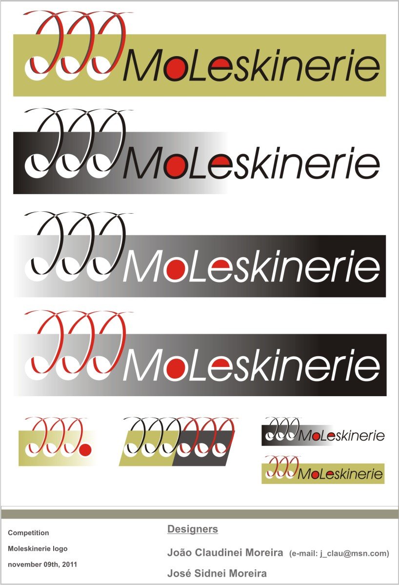 moleskinerie, a logo, a brand