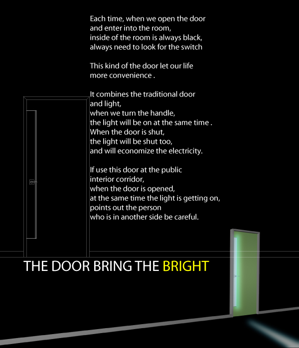 the door bring the bright