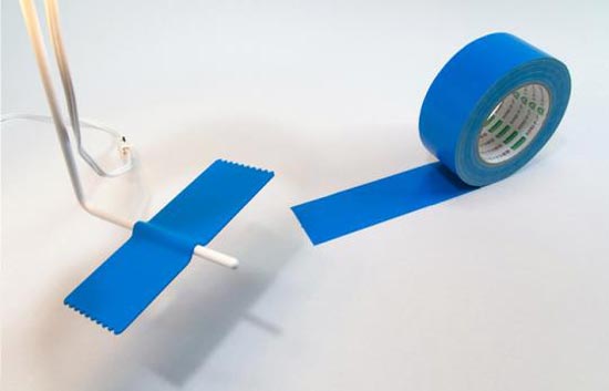 temporary table lamps by etsuo shibuya of shibuya design studio