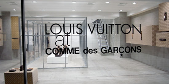 Louis Vuitton at Comme des Garcons in Tokyo - FashionTribes.com