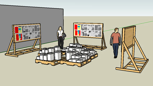 'towards a new theory of color reading' by stephanie syjuco