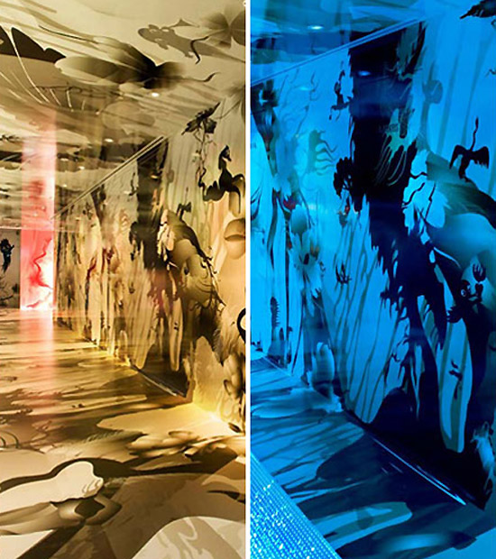 'cristal bar' interior by katrin olina, hong kong