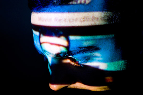 interactive video installation 'symbiotica' by pip tanner