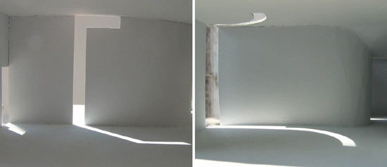 'sun slice house' by steven holl architects