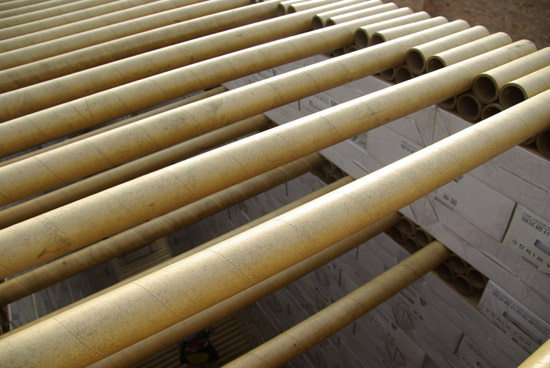 venice architecture biennale 08: 'paper brick house' in the chinese pavilion