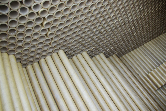 venice architecture biennale 08: 'paper brick house' in the chinese pavilion