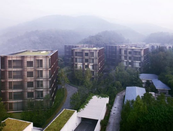 ninetree village and liangzhu culture museum by david chipperfield architects