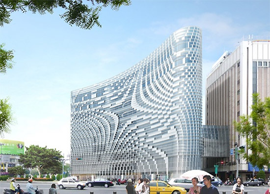 taiwan's star place department store by UNStudio realized
