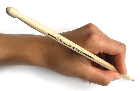 drumstick pencil designed by moko sellars for SUCK UK
