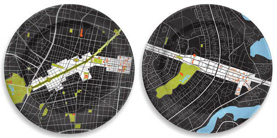 'city plates collection'