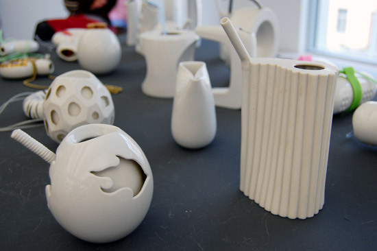 prague designblok 08: studio of ceramics and porcelain at AAAD in prague