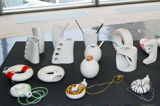 prague designblok 08: studio of ceramics and porcelain at AAAD in prague