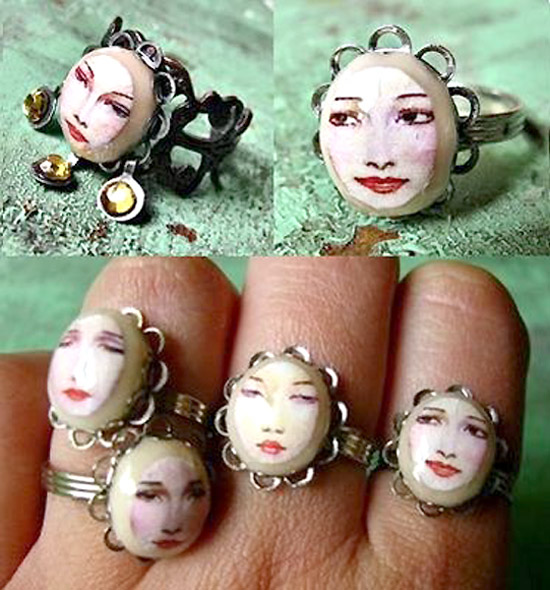christmas shopping online 08: face rings