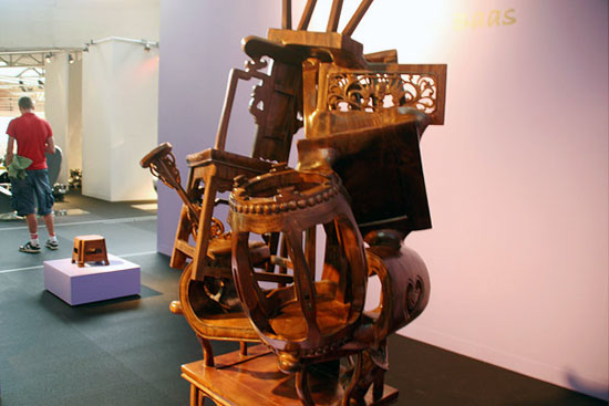 maarten baas at contrasts gallery in design miami / basel 2008