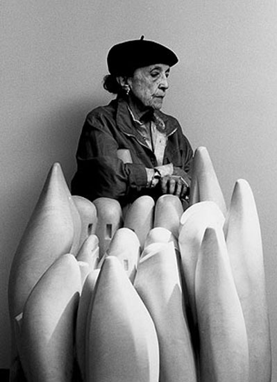 louise bourgeois at the guggenheim museum, new york
