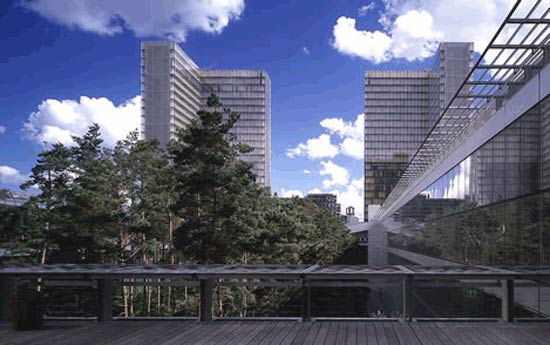 dominique perrault at the centre pompidou, paris