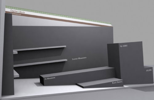 studio jan habraken designed 2 booths at ICFF