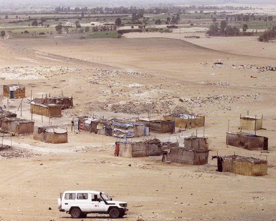 red cross shelters in peru