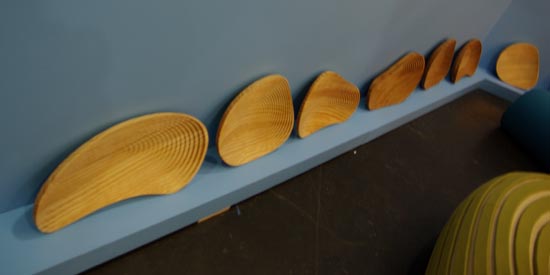 new york design week 2008: 'spiral islands' by david trubridge