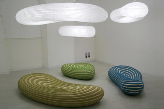 new york design week 2008: 'spiral islands' by david trubridge