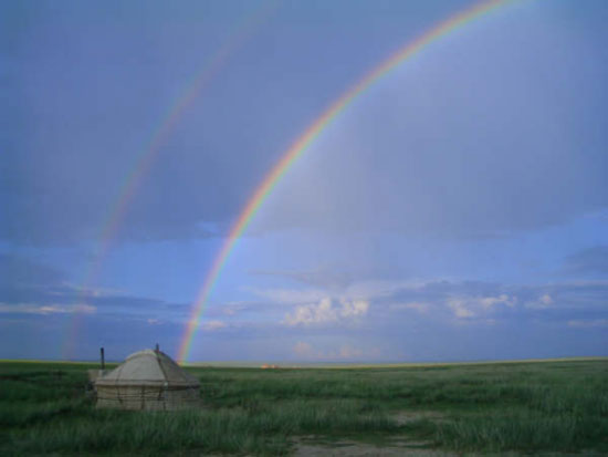 yurts: living inside a mandala