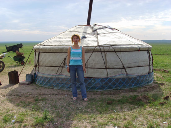 yurts: living inside a mandala