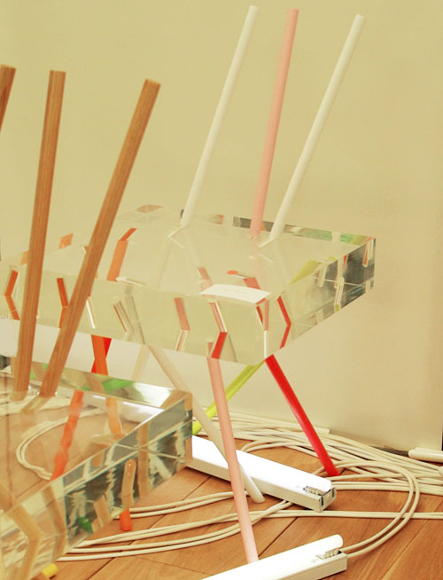 tokyo designers week 2007: stick chair by emmanuelle moureaux