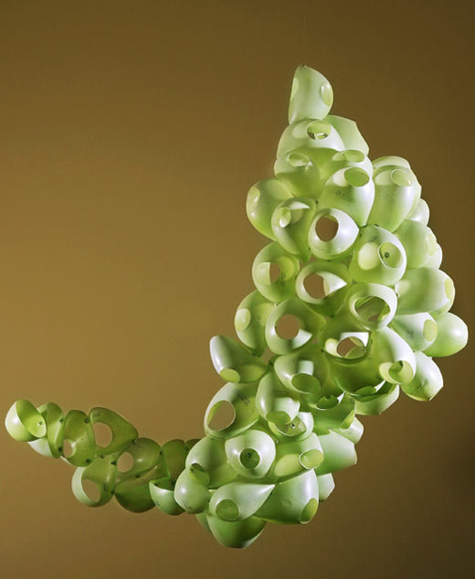 recycled PET sculptures